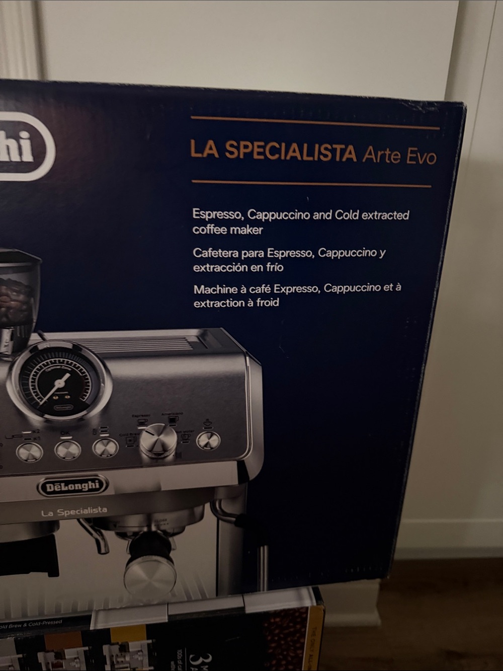 DeLonghi La Specialista Arte Evo Stainless Steel Espresso & Cappuccino Machine